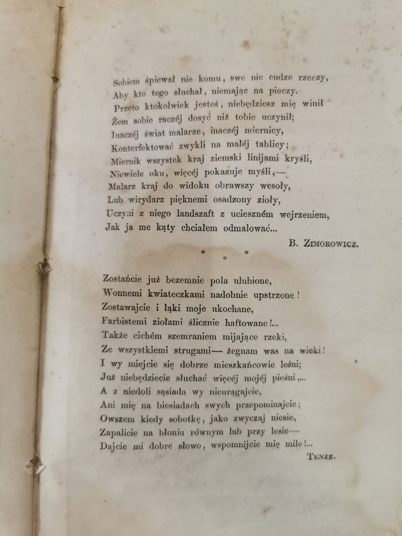 Wędrówki po moich niegdyś okolicach, W. Syrokomla [1853]