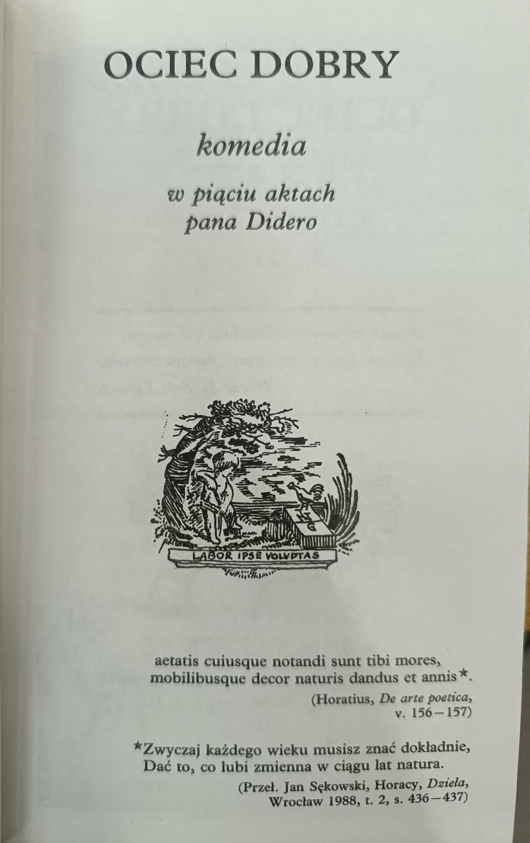 Teatr Franciszka Zabłockiego x2 [ Pogranicze farsy..., W stronę...]